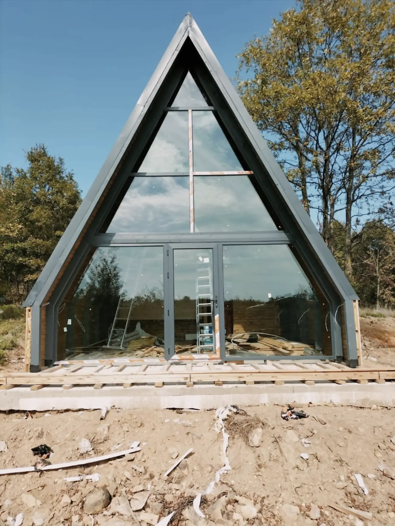 A-frame cam cephe